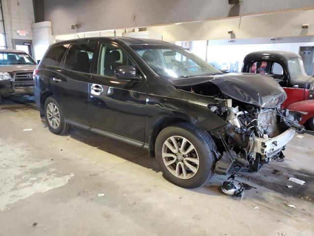 5N1AR2MM7EC706998 - 2014 NISSAN PATHFINDER S BLACK photo 4