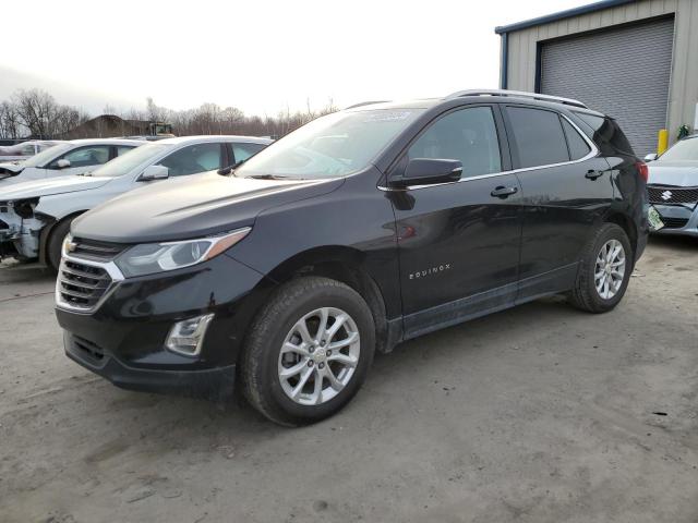 2GNAXSEV1J6121393 - 2018 CHEVROLET EQUINOX LT BLACK photo 1