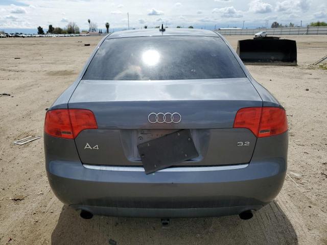 WAUAH78E76A170541 - 2006 AUDI A4 3.2 CHARCOAL photo 6