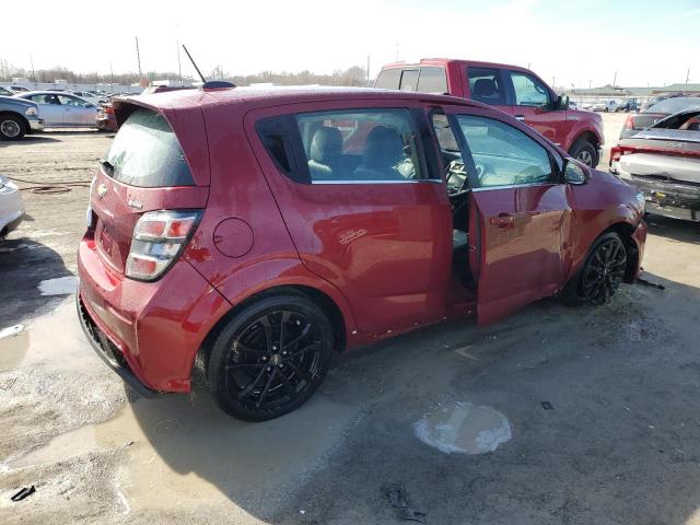 1G1JF6SB5H4142667 - 2017 CHEVROLET SONIC PREMIER RED photo 3