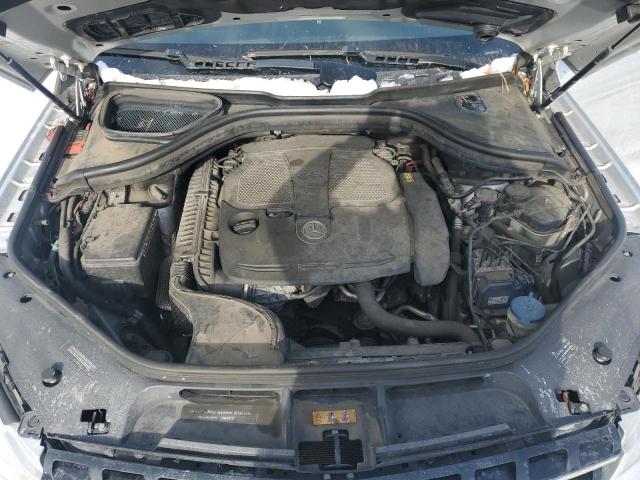 4JGDA5HB6EA339778 - 2014 MERCEDES-BENZ ML 350 4MATIC SILVER photo 12