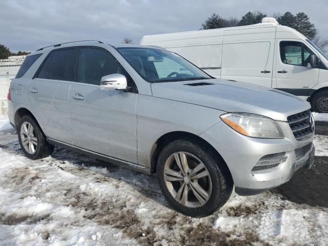 4JGDA5HB6EA339778 - 2014 MERCEDES-BENZ ML 350 4MATIC SILVER photo 4