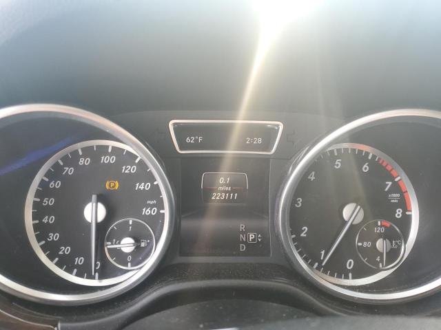 4JGDA5HB6EA339778 - 2014 MERCEDES-BENZ ML 350 4MATIC SILVER photo 9