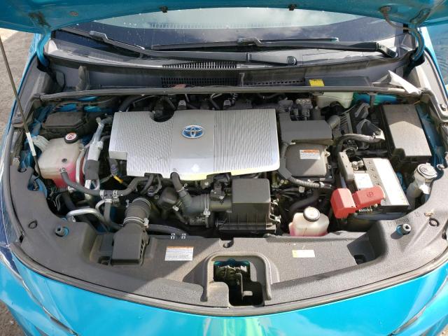 JTDKARFP1H3041181 - 2017 TOYOTA PRIUS PRIM 蓝色 照片 11