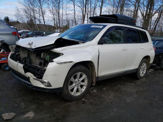 5TDBK3EHXCS167907 - 2012 TOYOTA HIGHLANDER BASE Ақ фото 1