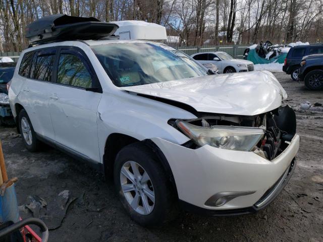 5TDBK3EHXCS167907 - 2012 TOYOTA HIGHLANDER BASE WHITE photo 4