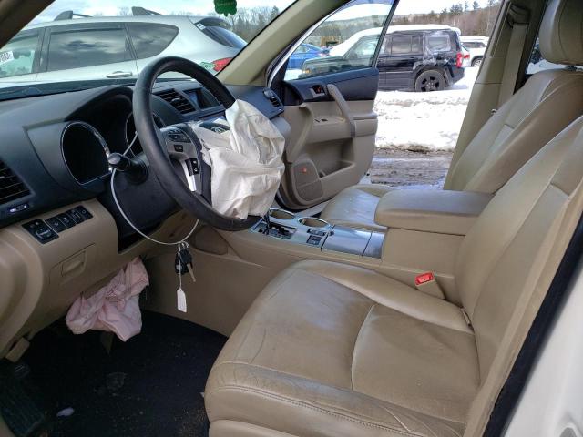 5TDBK3EHXCS167907 - 2012 TOYOTA HIGHLANDER BASE Ақ фото 7