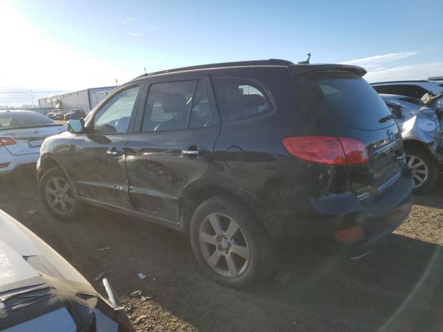 5NMSH13E08H167193 - 2008 HYUNDAI SANTA FE SE BLACK photo 2