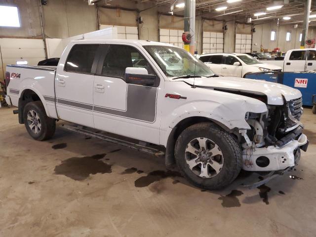 1FTFW1ET1CFC84497 - 2012 FORD F150 SUPERCREW WHITE photo 4