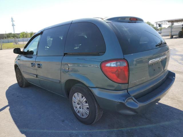 1C4GP45R55B239984 - 2005 CHRYSLER TOWN & COU მწვანე ფოტო 2
