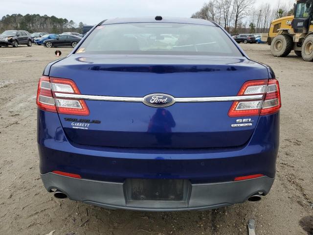 1FAHP2E88DG188620 - 2013 FORD TAURUS SEL BLUE photo 6