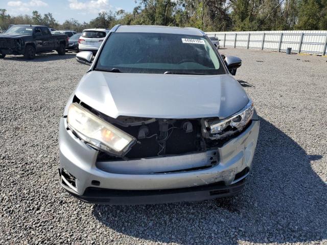 5TDJKRFH3ES030713 - 2014 TOYOTA HIGHLANDER XLE SILVER photo 5