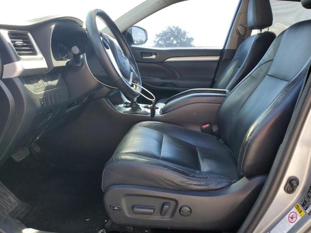 5TDJKRFH3ES030713 - 2014 TOYOTA HIGHLANDER XLE SILVER photo 7