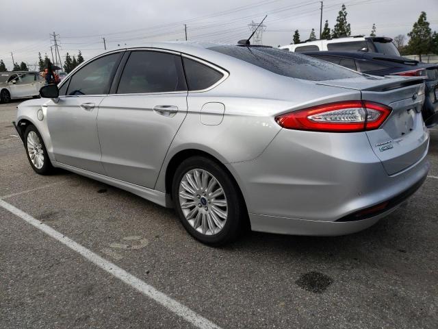 3FA6P0SU2ER212160 - 2014 FORD FUSION TITANIUM PHEV SILVER photo 2