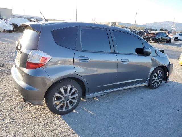 JHMGE8H51DC033655 - 2013 HONDA FIT SPORT GRAY photo 3