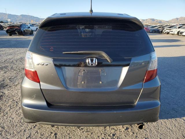 JHMGE8H51DC033655 - 2013 HONDA FIT SPORT GRAY photo 6