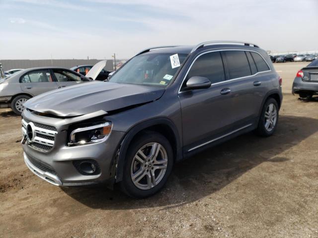 W1N4M4HB0MW129371 - 2021 MERCEDES-BENZ GLB 250 4MATIC GRAY photo 1