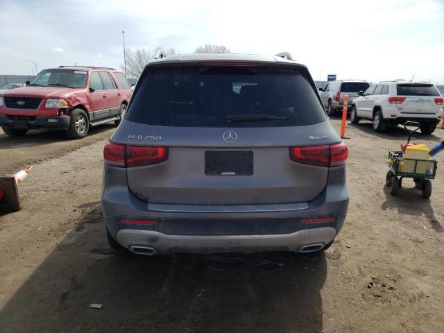 W1N4M4HB0MW129371 - 2021 MERCEDES-BENZ GLB 250 4MATIC GRAY photo 6