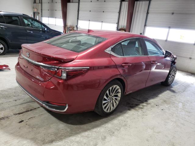 JTHB21B15K2022757 - 2019 LEXUS ES 300H MAROON photo 3