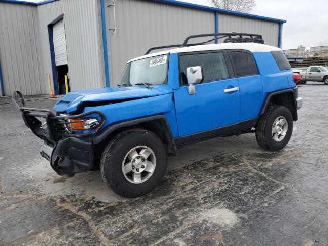 JTEBU11F88K050694 - 2008 TOYOTA FJ CRUISER BLUE photo 1