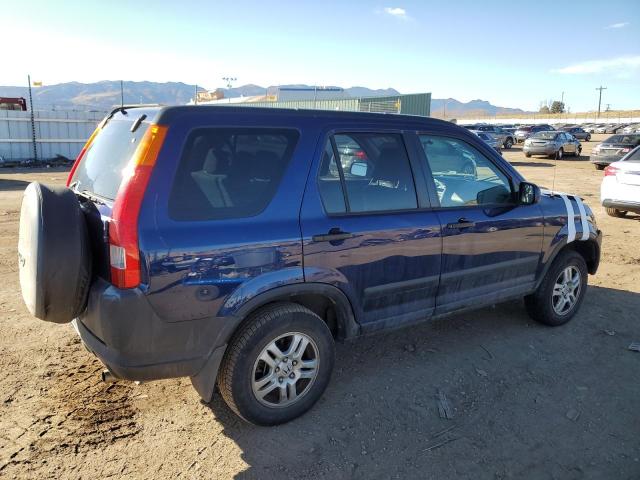 JHLRD78803C041071 - 2003 HONDA CR-V EX BLUE photo 3