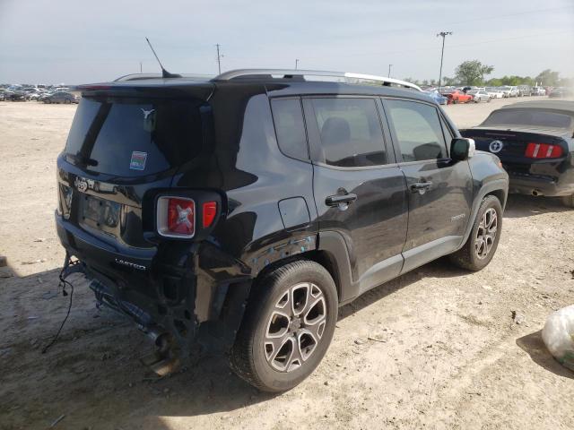 ZACCJADT3GPE27424 - 2016 JEEP RENEGADE LIMITED BLACK photo 3