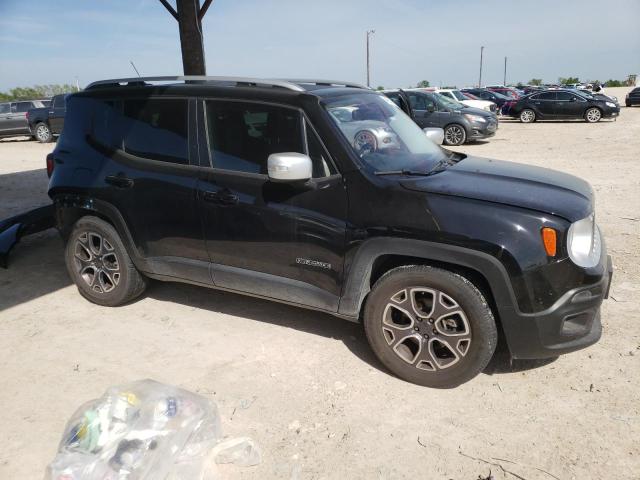 ZACCJADT3GPE27424 - 2016 JEEP RENEGADE LIMITED BLACK photo 4