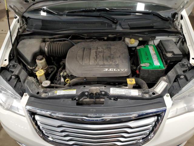 2C4RC1CG9DR509805 - 2013 CHRYSLER TOWN & COU TOURING L WHITE photo 12