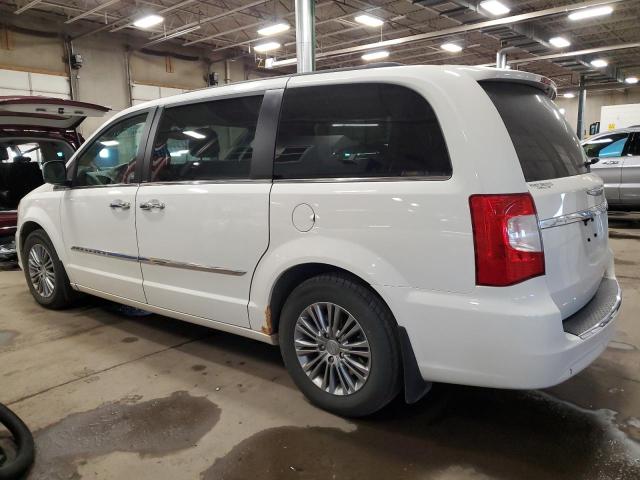 2C4RC1CG9DR509805 - 2013 CHRYSLER TOWN & COU TOURING L WHITE photo 2