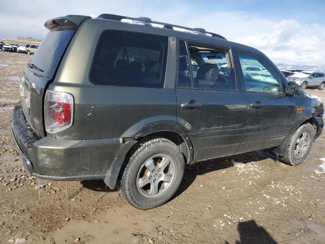 2HKYF18726H518793 - 2006 HONDA PILOT EX GREEN photo 3