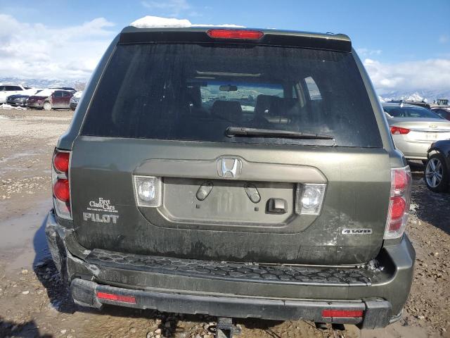 2HKYF18726H518793 - 2006 HONDA PILOT EX GREEN photo 6