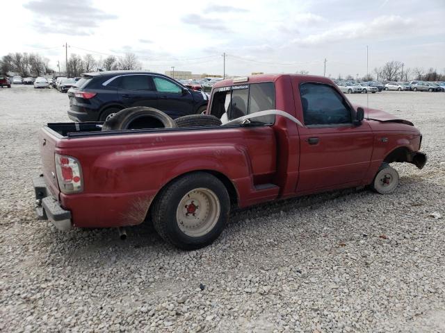 1FTYR10C8XTA11412 - 1999 FORD RANGER MAROON photo 3