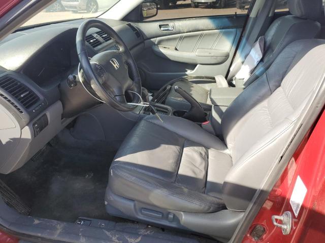 1HGCM56847A019832 - 2007 HONDA ACCORD EX BURGUNDY photo 7