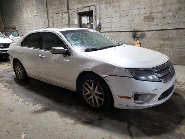 3FAHP0JG5BR296930 - 2011 FORD FUSION SEL WHITE photo 4