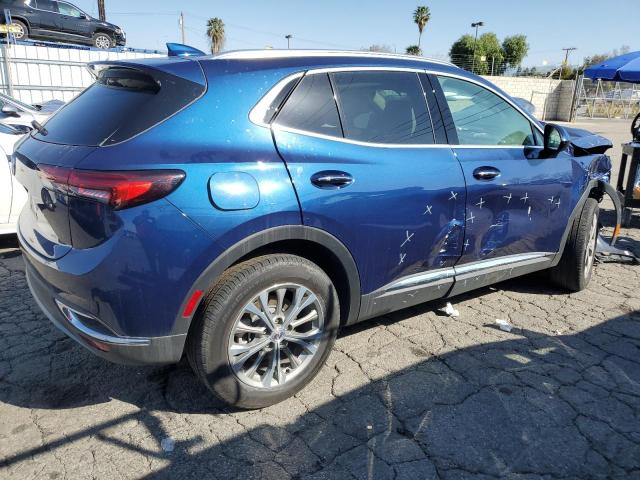 LRBAZLR42PD066472 - 2023 BUICK ENVISION PREFERRED BLUE photo 3