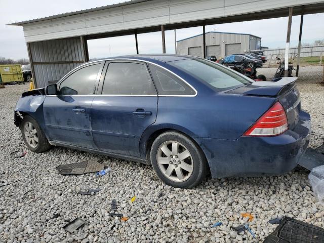 1MEFM40186G607745 - 2006 MERCURY MONTEGO LUXURY BLUE photo 2