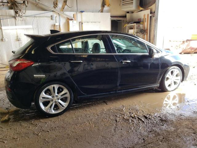 3G1BF6SM9HS509186 - 2017 CHEVROLET CRUZE PREMIER BLACK photo 3