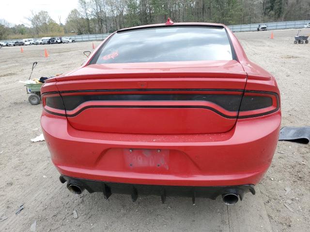 2C3CDXCT5FH810233 - 2015 DODGE CHARGER R/T RED photo 6