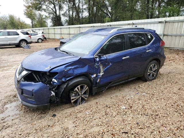 5N1AT2MT8KC796764 - 2019 NISSAN ROGUE S BLUE photo 1