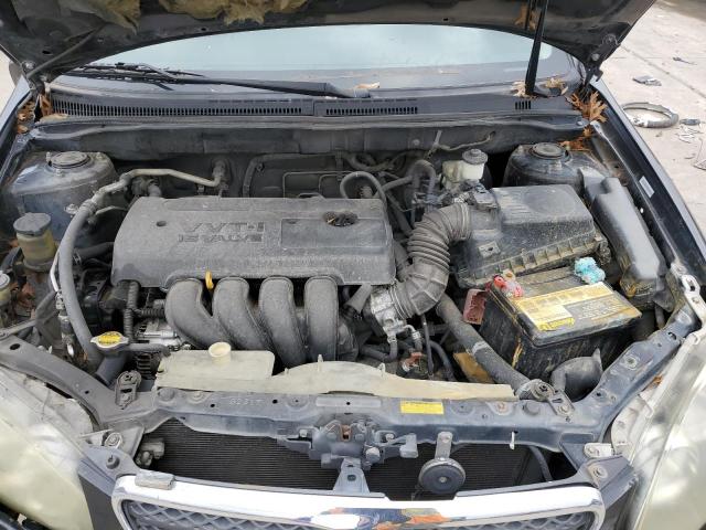 1NXBR32E16Z585953 - 2006 TOYOTA COROLLA CE BLACK photo 11