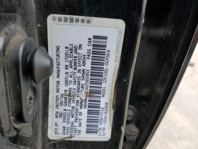 1NXBR32E16Z585953 - 2006 TOYOTA COROLLA CE BLACK photo 12