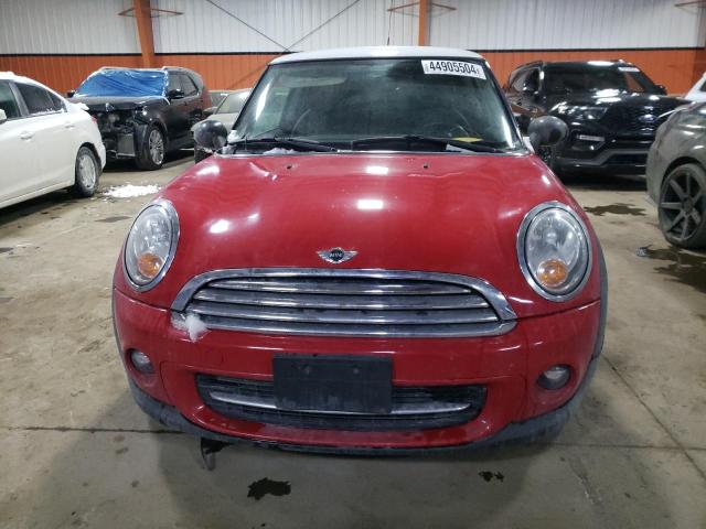 WMWSU3C58CT255520 - 2012 MINI COOPER RED photo 5