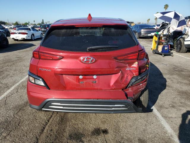 KM8K23AG0PU184967 - 2023 HYUNDAI KONA SE RED photo 6