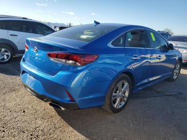 5NPE34AF7JH621392 - 2018 HYUNDAI SONATA SPORT BLUE photo 3