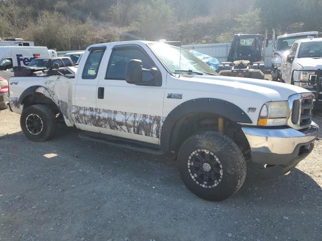 1FTNX21S22EB90340 - 2002 FORD F250 SUPER DUTY WHITE photo 4