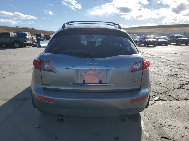 JNRAS08W84X225898 - 2004 INFINITI FX35 GRAY photo 6