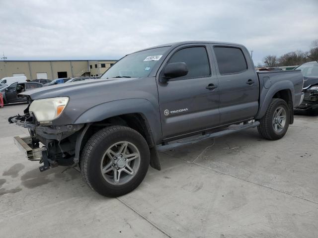 5TFJU4GN1DX031529 - 2013 TOYOTA TACOMA DOUBLE CAB PRERUNNER GRAY photo 1