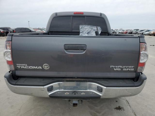 5TFJU4GN1DX031529 - 2013 TOYOTA TACOMA DOUBLE CAB PRERUNNER GRAY photo 6