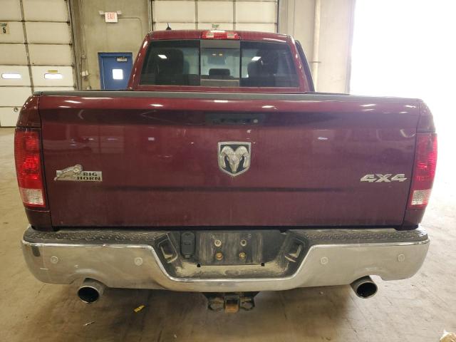 1C6RR7GT4HS780095 - 2017 RAM 1500 SLT BURGUNDY photo 6