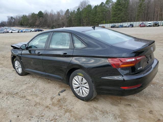 3VWC57BU1KM034596 - 2019 VOLKSWAGEN JETTA S BLACK photo 2